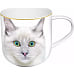 Кружка "Белый кот" в подарочной коробке