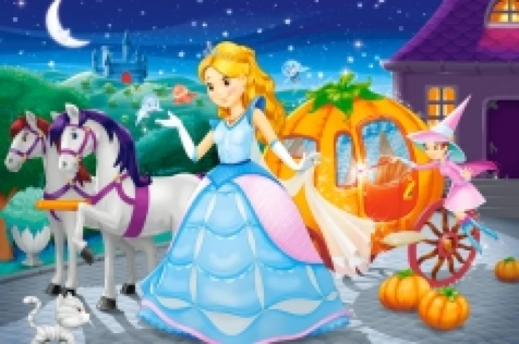 Castorland пазл  Золушка 60 деталей