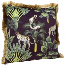 Подушка декоративная "Тропики-3" (45х45 см) (обезьяны, тигры)