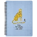 Be Smart,Тетрадь общая, 156х207 мм, 120 л., клетка,   спираль. Коллекция "Silly", леопард