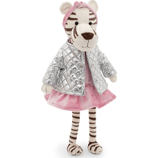 Orange Мягкая игрушка Тигруля Грейс, 22 см, бежево-коричневая