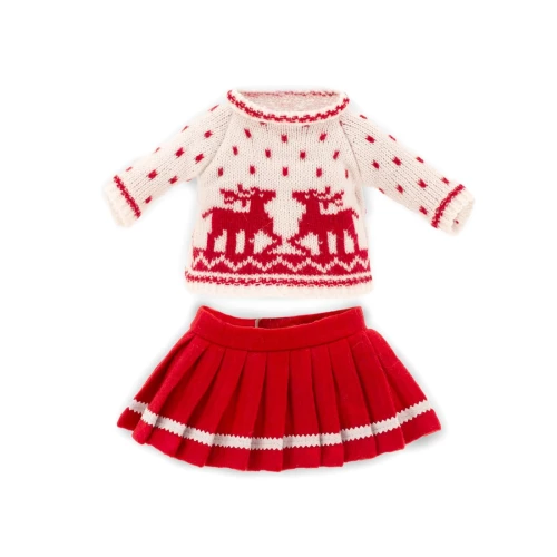 Orange Набор одежды Скандинавские мотивы, 25 см, красно-белый