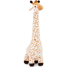 Orange Мягкая игрушка Жираф Криспи, 37 см, оранжево-белый