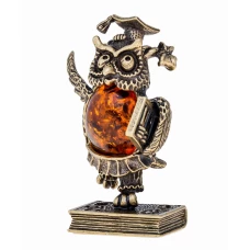 Фигурка Сова ученая