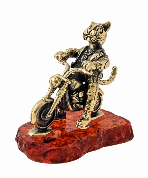 Фигурка Кот Байкер 
