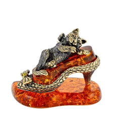 Фигурка Кот на туфельке ''СувенирАртель''