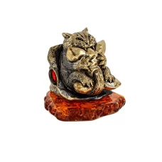 Кот Бесит все Сувенир (коньячный) арт, 2834