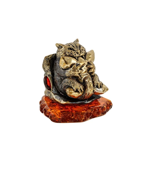 Кот Бесит все Сувенир (коньячный) арт, 2834