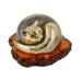 Кот клубком (коньячный) арт. 2936