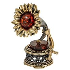 Фигурка Граммофон Подсолнух  ''СувенирАртель''