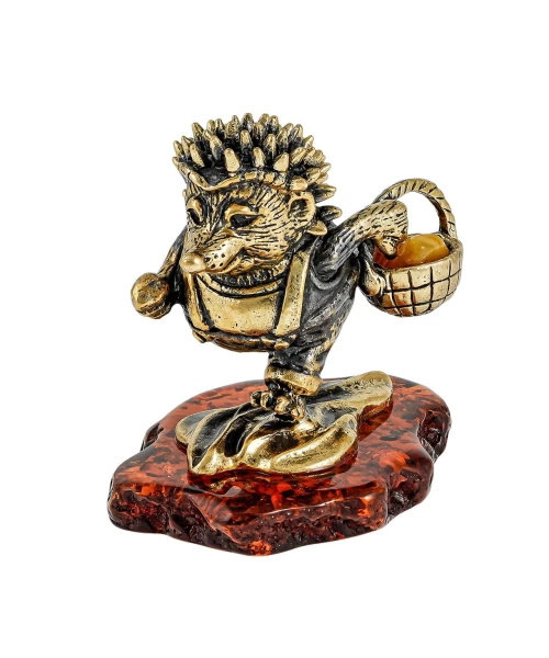 Фигурка Ежик с Лукошком 