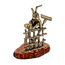 Фигурка Кузнечик Дачник ''СувенирАртель''