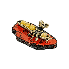 Фигурка Мышка на горошине ''СувенирАртель''