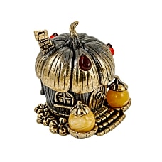 Фигурка Тыква Домик Шкатулка ''СувенирАртель''