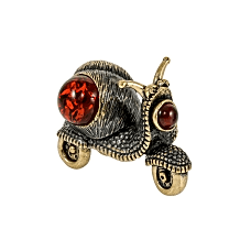 Фигурка Улитка Мотоцикл ''СувенирАртель''