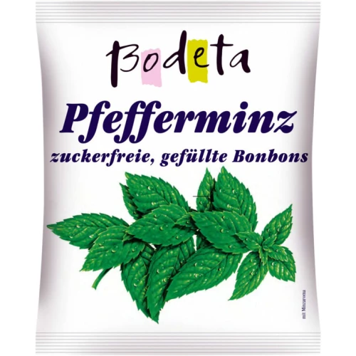 Леденцы мятные без сахара "BODETA" (100 г)