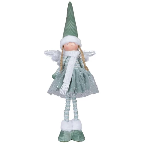 Eurotrading Декоративная фигурка Ангел, 57 см, зеленый