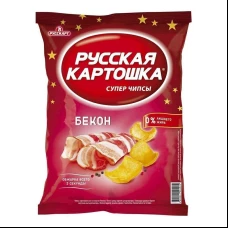 Чипсы с беконом 