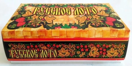 Ладья-С Земляника русское лото с жетонами, С-197/1