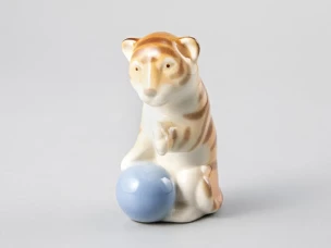 Скульптура форма Тигренок Актер рисунок Полосатый