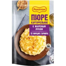 Пюре картофельное с жареным луком 