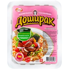 Лапша быстрого приготовления со вкусом телятины 