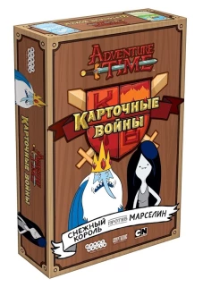 Игра  ''Время приключений Карточные войны Снежный король против Марселин''