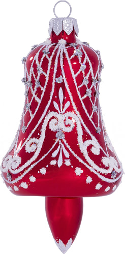 Ёлочка - елочное украшение из стекла, Колокольчик Грация С2268 Н110