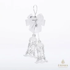 Ёлочка - елочное украшение из стекла, Менуэт (из 2х кол.) С1174