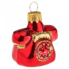 Фабрика ''Коломеев'' Елочное украшение Телефон, 6 см, ФУ-184/1  