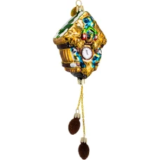 Фабрика ''Коломеев'' Елочное украшение Часики с шишками, 27 см, ФУ4-2440 