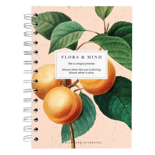 Тетрадь общая "Flora" 144х204 мм 120 л. точка Be Smart