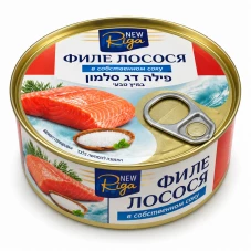 Филе лосося в собственном соку 
