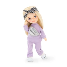 Кукла Sweet Sisters Mia в фиолетовом спортивном костюме