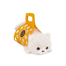 Мягкая игрушка Майло и Милли, Белый Кот Майло, 35 см