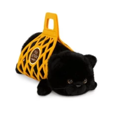 Мягкая игрушка Майло и Милли, Чёрный Кот Майло, 35 см