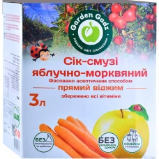Сок-смузи яблочно-морковный 
