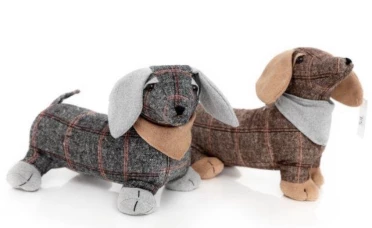 Дверной стоппер Таксы в ассортименте, 22X15 CM, SiL  