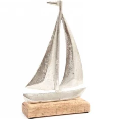 Декрративная фигурка Яхта, 23x13x5 cm, SiL 