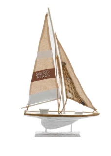 Декоративная фигурка Парусник  30.5X18X3.5 CM, SiL  