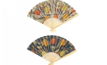 Веер бумажный в ассортименте 38X25X3 CM SiL  