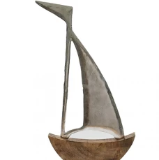 Декоративная фигурка Парусник 74 CM, SiL  