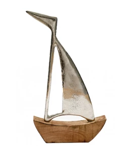 Декоративная фигурка Парусник,  45 CM, SiL  