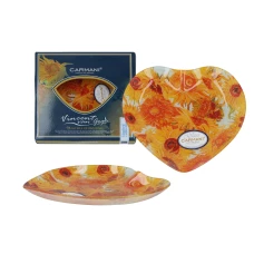 Декоративная тарелка в форме сердца В. Ван Гог 