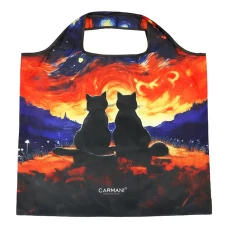 Складная сумка  вдохновлено Картина В. ван Гога 40x70 см  Carmani