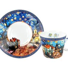 Чашка для эспрессо Вдохновлено картиной В. ван Гога 100 мл  Carmani