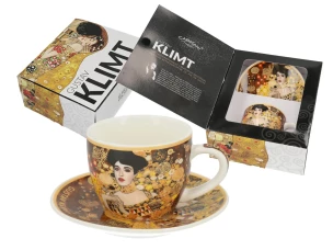 Чашка и блюдце для эспрессо Г. Климт 