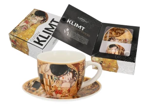 Чашка для эспрессо с блюдцем Г. Климт, 
