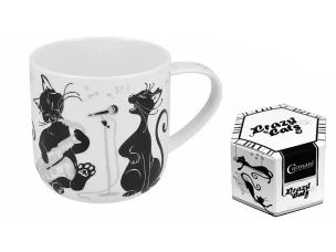 Carmani Кружка Crazy Cats Музыканты 475 мл  фарфор 017-2014
