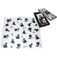 Платок Carmani, Кошки, 73x73 см.